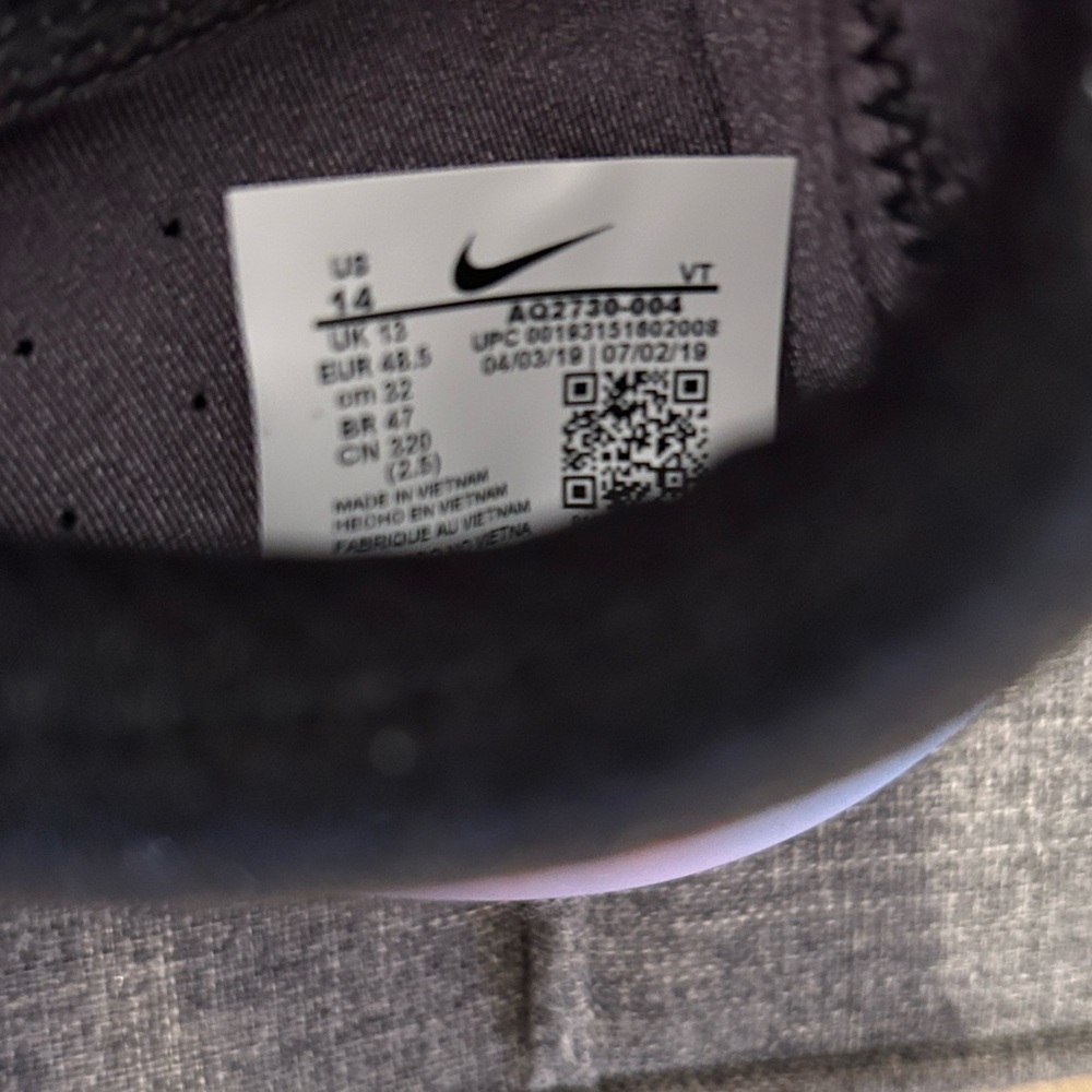 Nike Joyride Run Gray and Orange Running Shoes - Picture 5 of 5